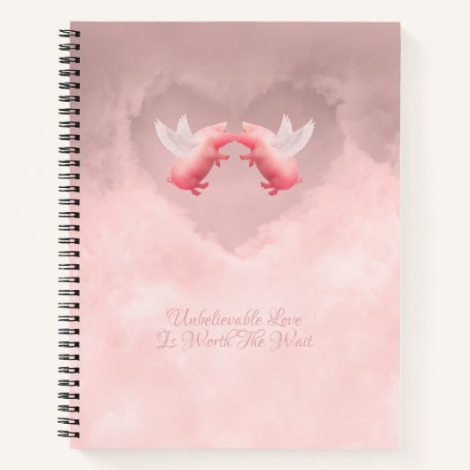 信じられないほどの愛のノート ノートブック (正面)