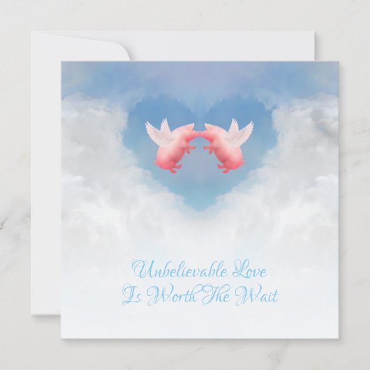 信じられないほどの愛 カード (正面)