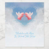 信じられないほどの愛 ワインラベル (シングルラベル)