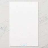 信じられないほどの愛 便箋 (裏面)