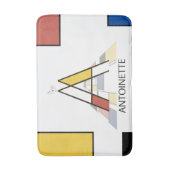 信じられないほどの新可塑性アートモノグラム。レターA バスマット (正面縦)