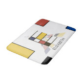 信じられないほどの新可塑性アートモノグラム。文字E バスマット (アングル)