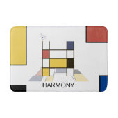 信じられないほどの新可塑性アートモノグラム。文字H バスマット (正面)