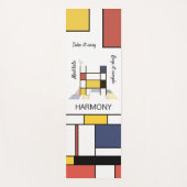 信じられないほどの新可塑性アートモノグラム。文字H ヨガマット (正面)