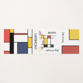 信じられないほどの新可塑性アートモノグラム。文字H ヨガマット (正面(横))