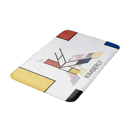 信じられないほどの新可塑性アートモノグラム。文字K バスマット (アングル)