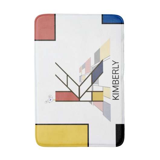 信じられないほどの新可塑性アートモノグラム。文字K バスマット (正面縦)