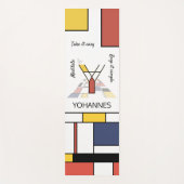 信じられないほどの新可塑性アートモノグラム。文字Y ヨガマット (正面)