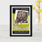 信じられないほどの縮み上がった男 カード (黄色い花)