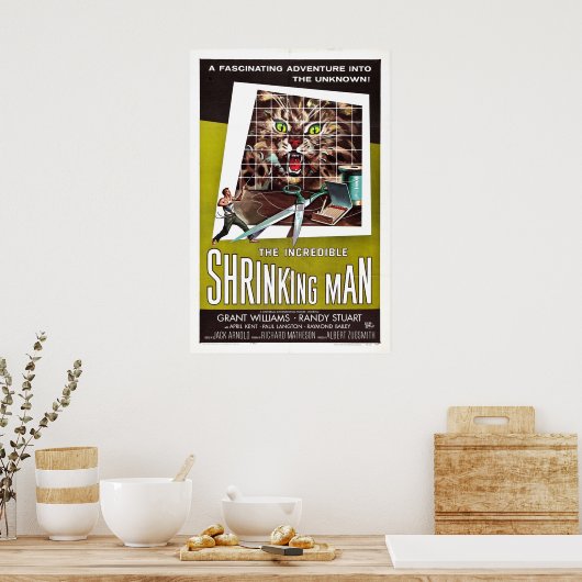 信じられないほどの縮み上がった男 ポスター (キッチン)