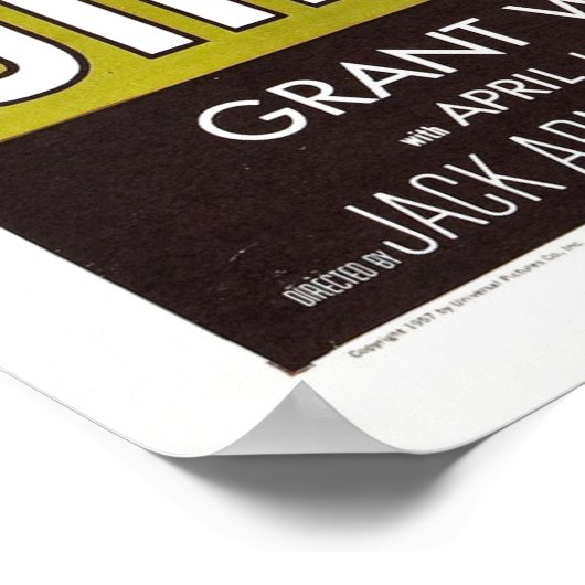 信じられないほどの縮み上がった男 ポスター (角)