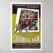 信じられないほどの縮み上がった男 ポスター (正面)