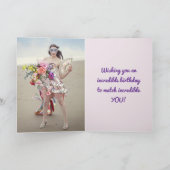 信じられないほどのYOU誕生日 サンキューカード (内部)