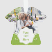 信じられないようなゴド娘ひまわりの花とミツバチ オーナメント (裏面)