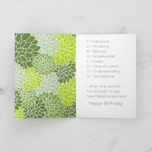 信じられない姪ひまわりと蜂 カード (内部)