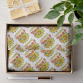 信じられない孫娘ひまわりの花とミツバチ 薄葉紙 (ギフト)