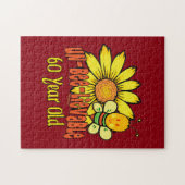 信じられない60番目の誕生日ギフト ジグソーパズル (横)