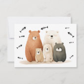 信じられない！子供の誕生日 サンキューカード (裏面)