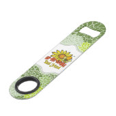 信じられな最高のい友達ひまわりの花とミツバチ スピード栓抜き (正面アングル)