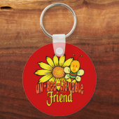 信じられな最高のい友達 キーホルダー (正面)