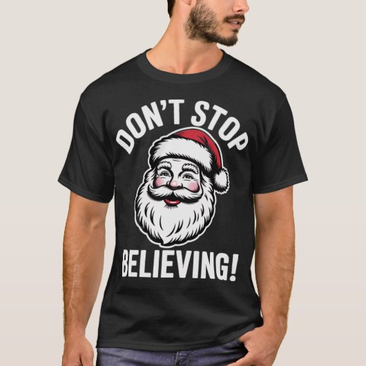 信じることをやめないで Tシャツ (正面)