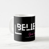 信じるカップ コーヒーマグカップ (正面左)