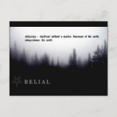 信じる ポストカード (正面)