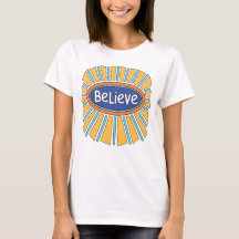 信じる - 信仰を持つ Tシャツ