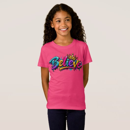 信じる  Tシャツ (正面フル)