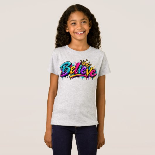 信じる  Tシャツ (正面フル)