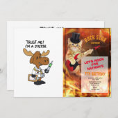 信じろ!イムアードクター |背景色を選択 招待状 (正面/裏面)