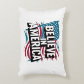 信じアメリカ感動的枕» アクセントクッション (正面(垂直))