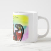信じイエス ジャンボコーヒーマグカップ (右)