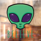 信じエイリアン ウィンドウサイン (シート2)