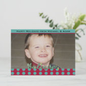 信じカスタマイズHoliday Photo Card シーズンカード (スタンド正面)