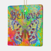 信じカラフル セラミックオーナメント (左)