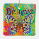 信じカラフル セラミックオーナメント (裏面)