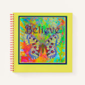 信じカラフル ノートブック (正面)