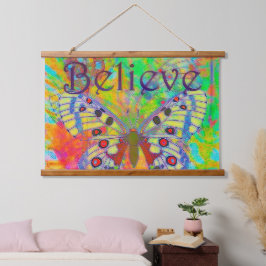 信じカラフル 吊り下げ型タペストリー
