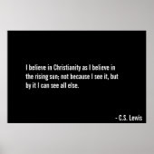 信じキリスト ポスター (正面)