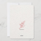 信じクリスマスの写真カードの魔法で シーズンカード (裏面)