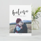 信じクリスマスフォト シーズンカード (スタンド正面)