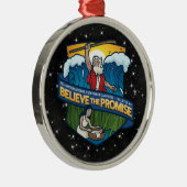 信じクリスマス飾り メタルオーナメント (右)