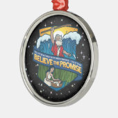 信じクリスマス飾り メタルオーナメント (左)