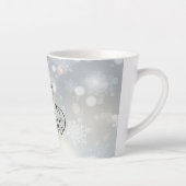 信じクリスマス魔法で カフェラテマグ (右)