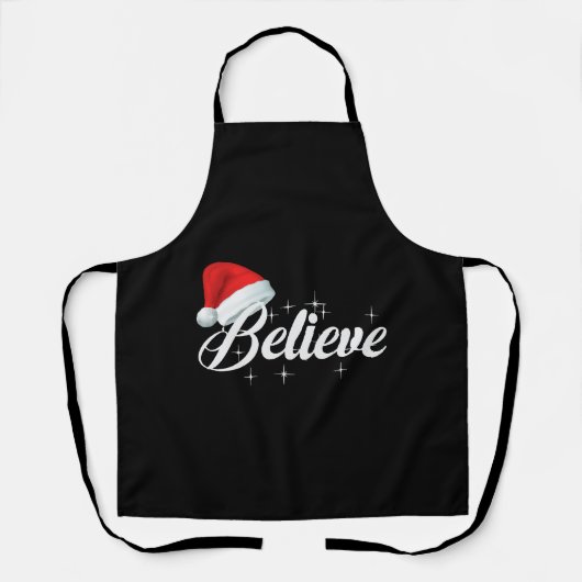 信じクリスマス エプロン (正面)