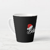 信じクリスマス カフェラテマグ (左アングル)