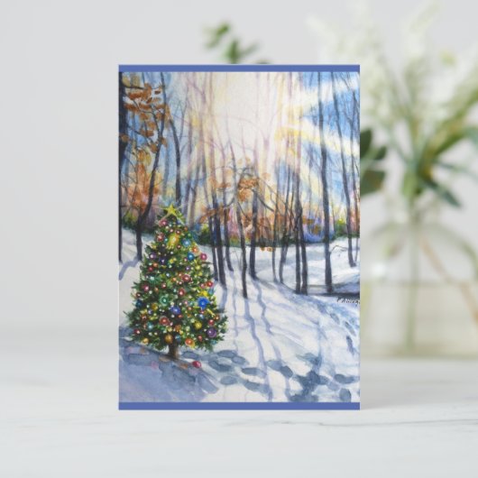 信じクリスマス カード (スタンド正面)