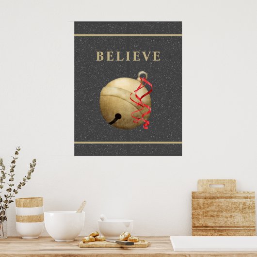 信じクリスマス ポスター (キッチン)