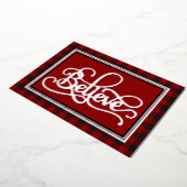 信じクリスマス 箔シーズンカード (回転した状態)